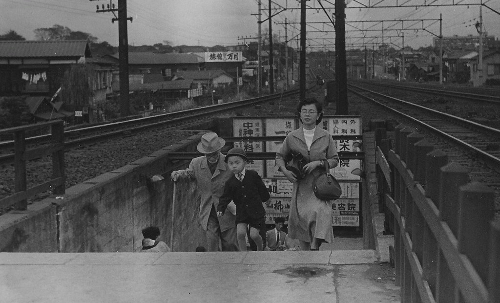 50年前の駒込駅 (Komagome Station in my childhood)