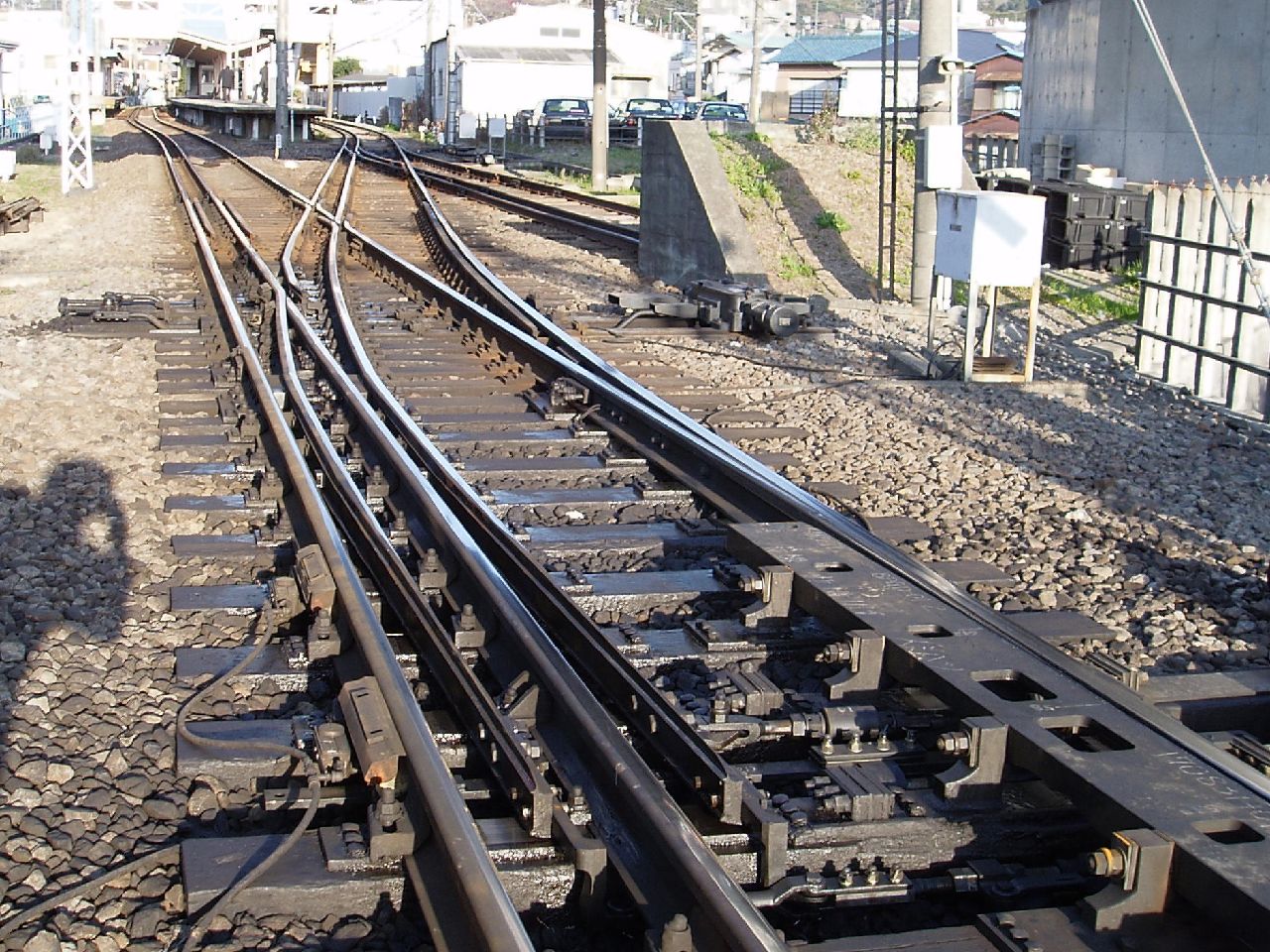 Dualgauge switch.