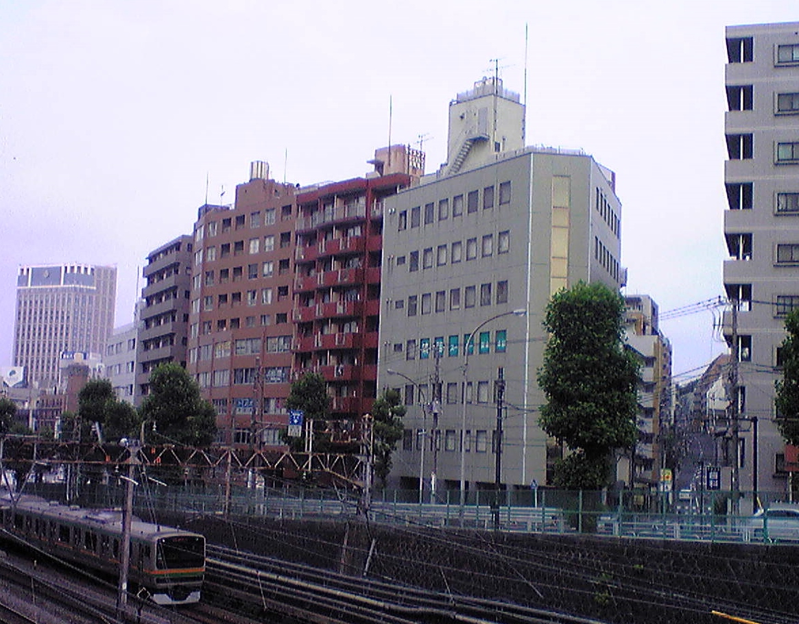 神奈川区台町、広重の絵と同じあたりの現代の様子。