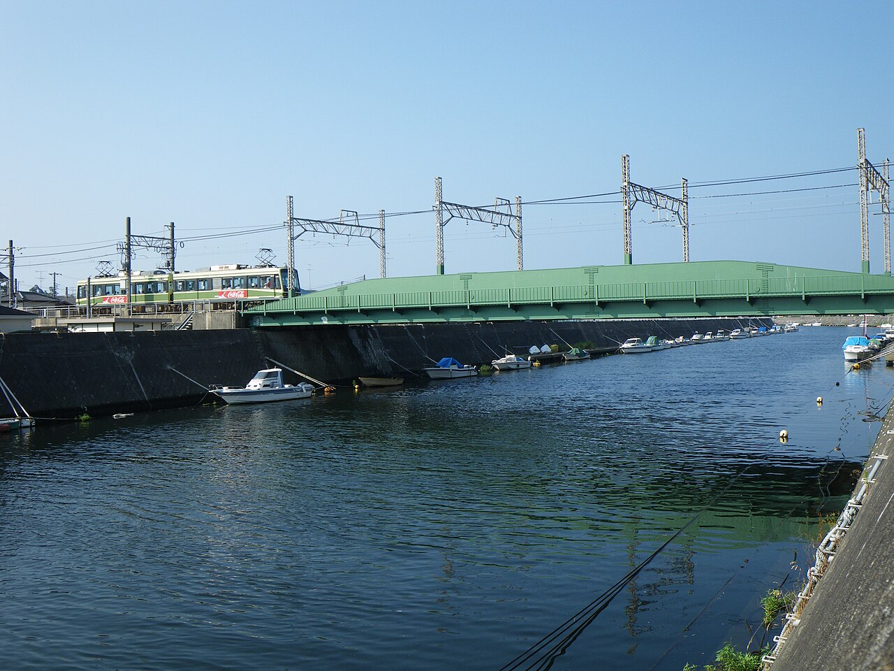 Enoshima Electric Railway and Sakai River