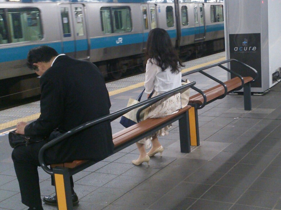 Saitama-Shintoshin Station in Saitama Prefecture, Japan