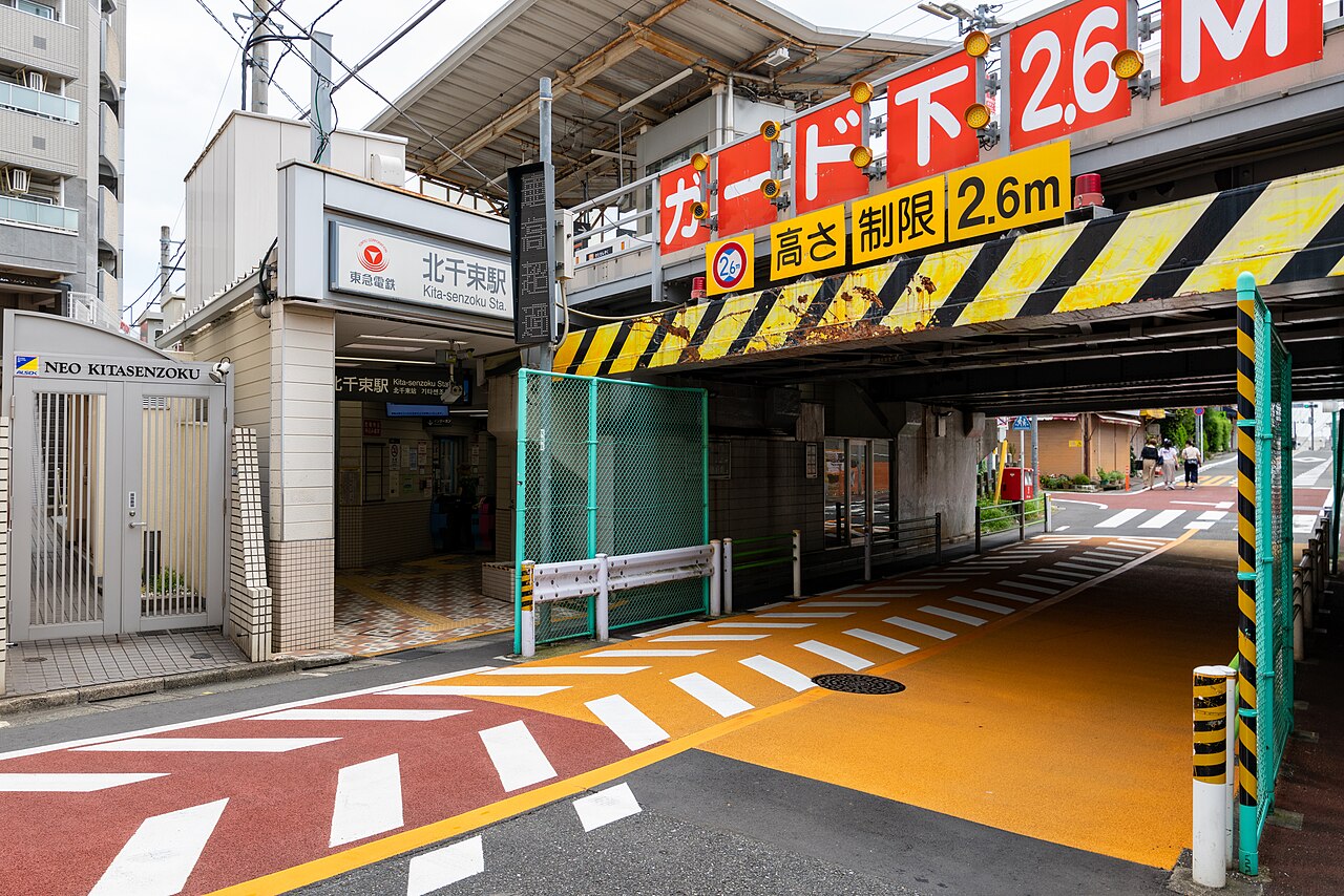 東急電鉄大井町線北千束駅駅舎