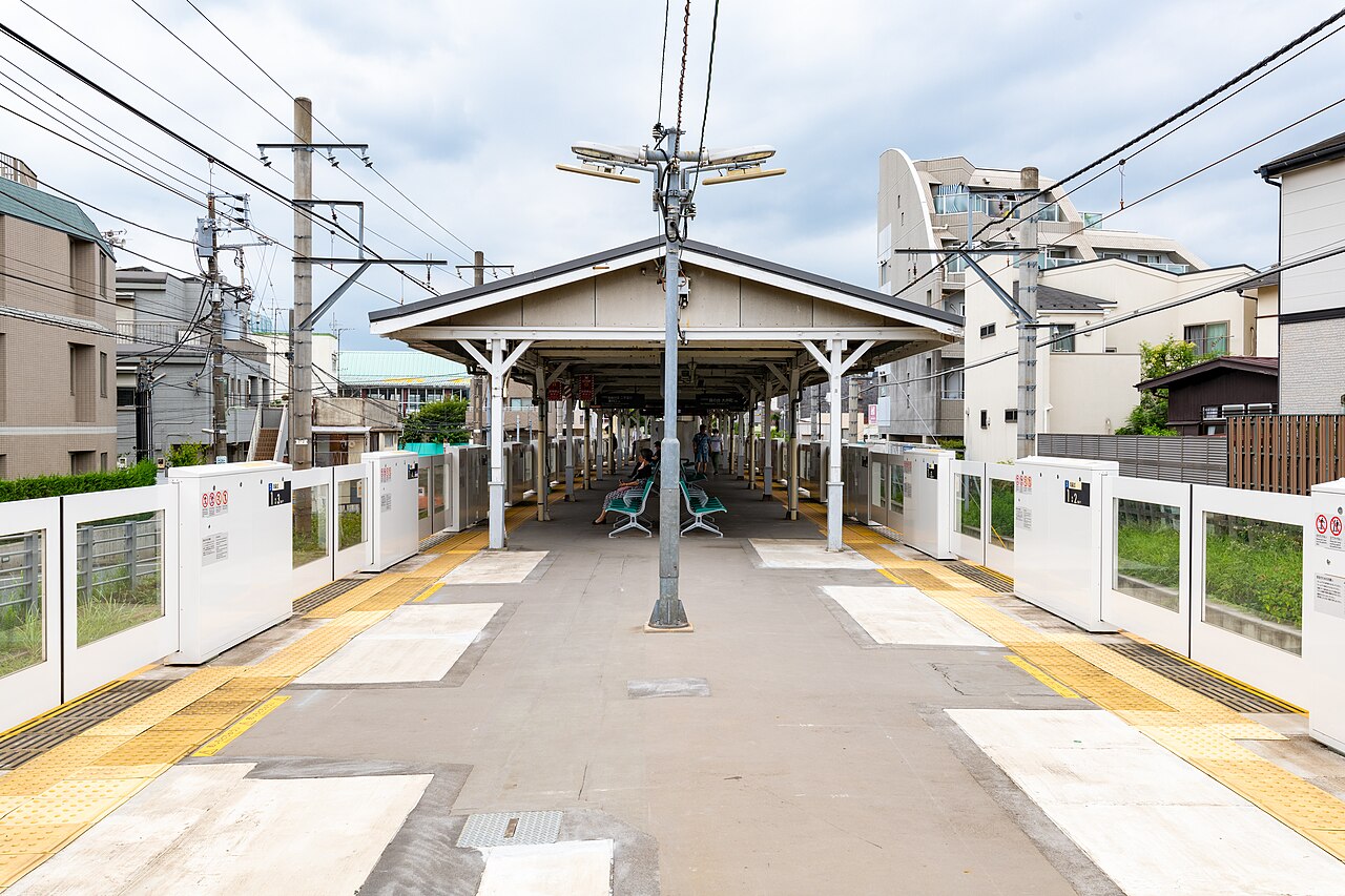 東急電鉄大井町線北千束駅駅構内