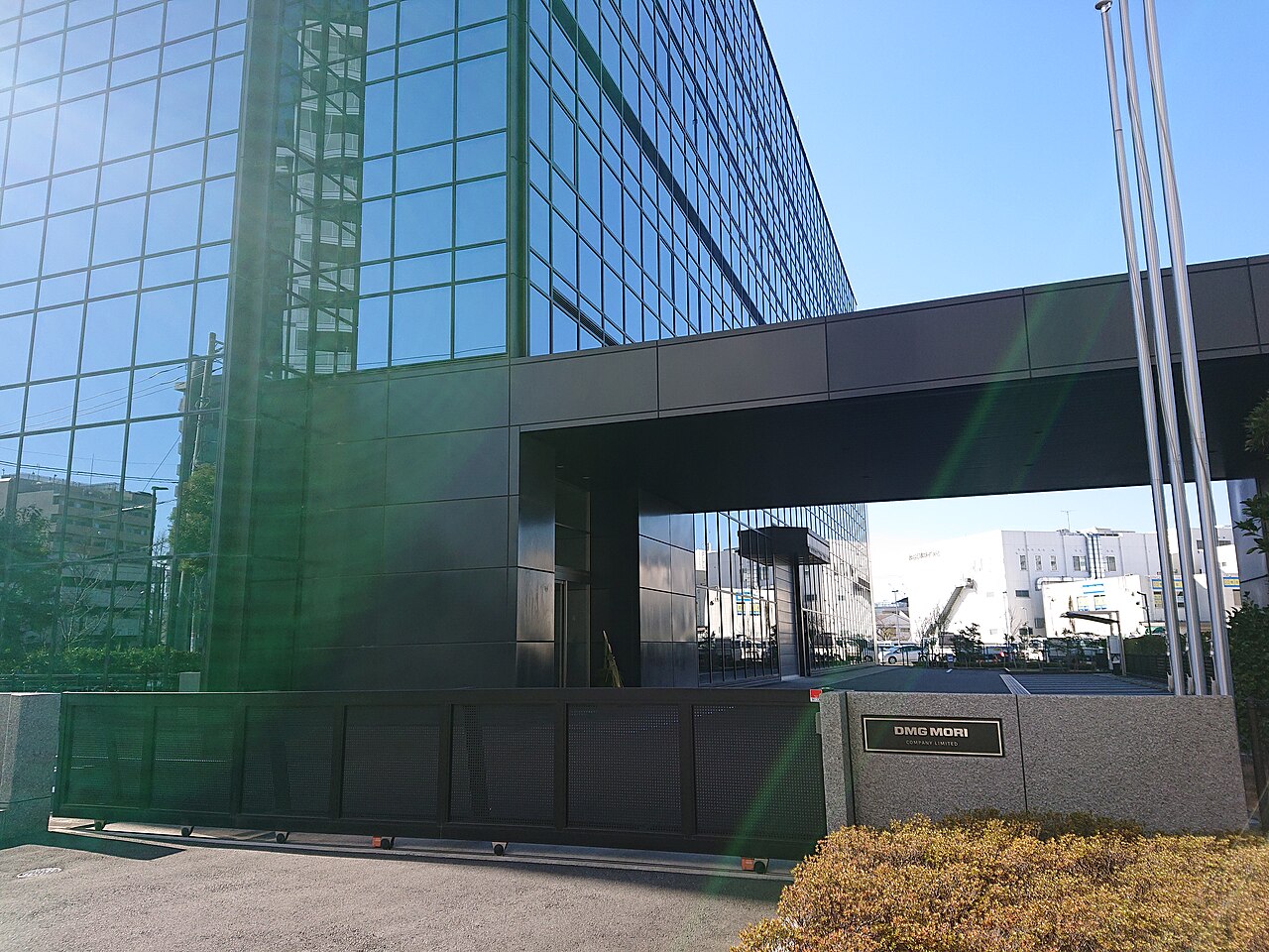 DMG Mori Tokyo Global Headquarters, located at 2-3-23 Shiomi, Koto, Tokyo, Japan