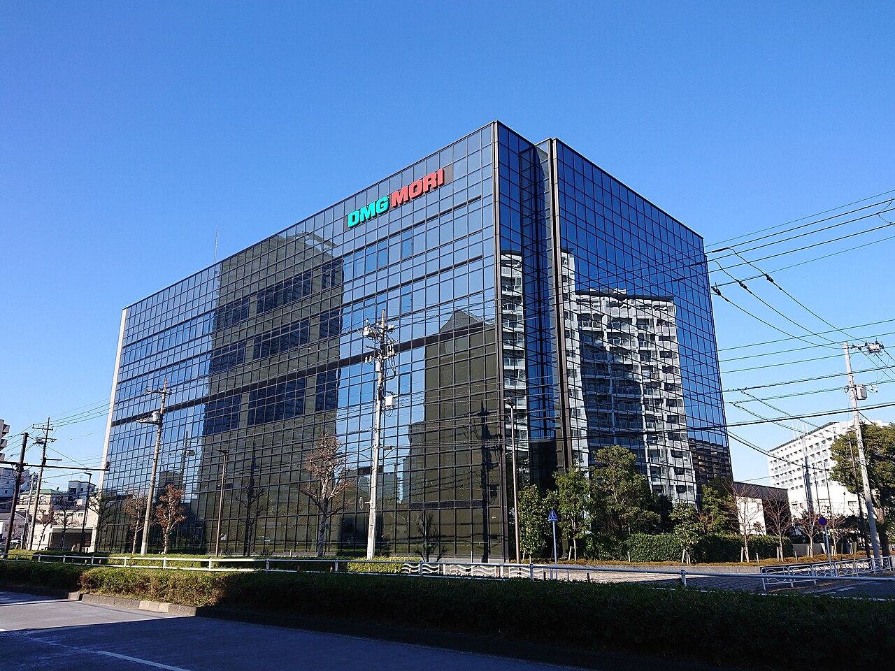 DMG Mori Tokyo Global Headquarters, located at 2-3-23 Shiomi, Koto, Tokyo, Japan