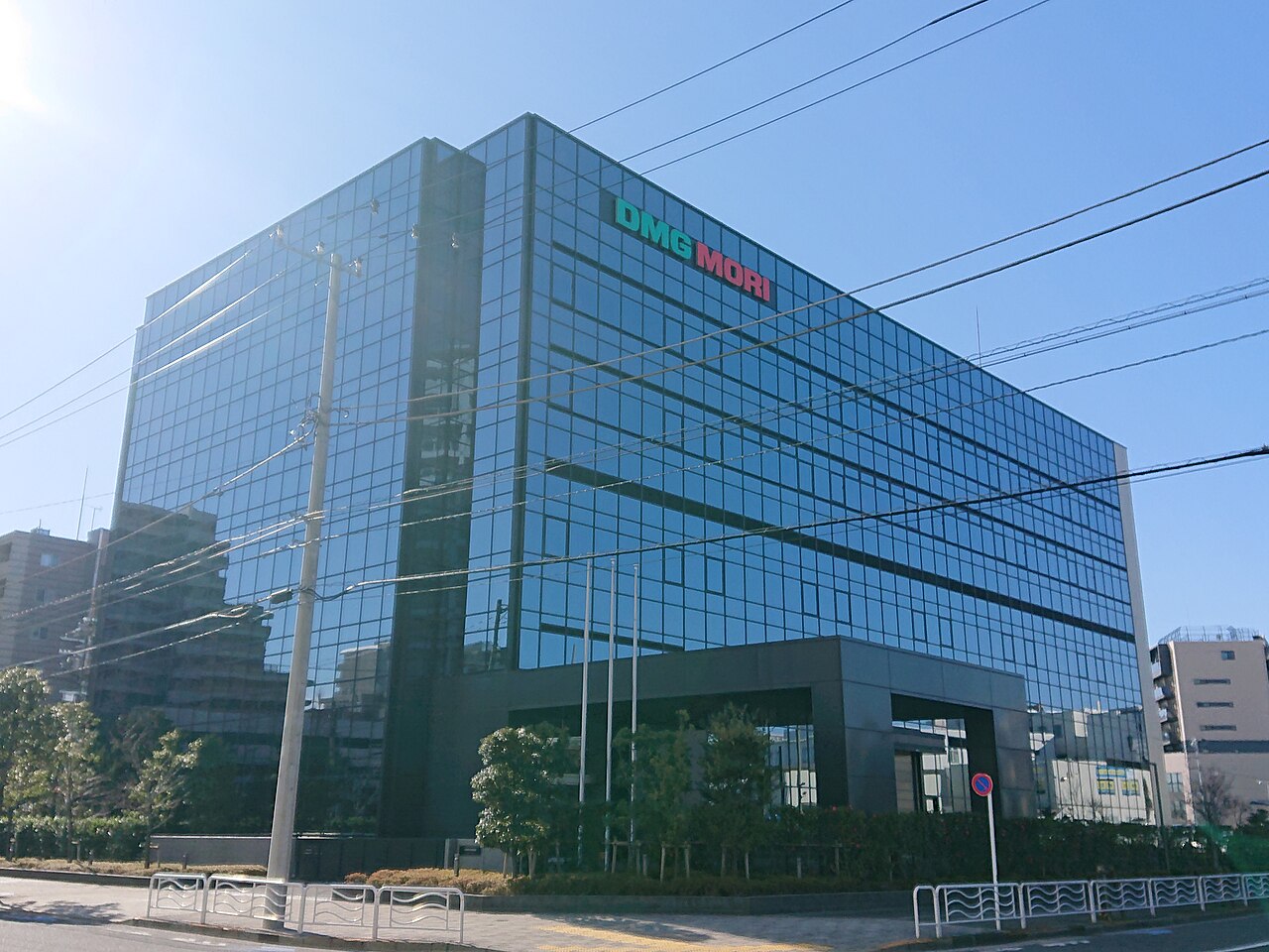 DMG Mori Tokyo Global Headquarters, located at 2-3-23 Shiomi, Koto, Tokyo, Japan