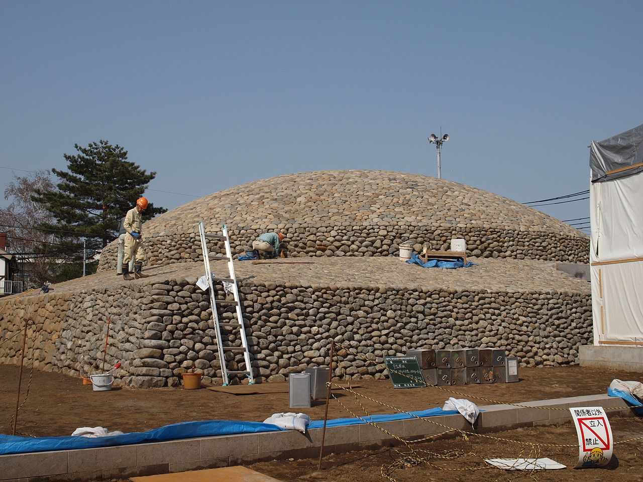 武蔵府中熊野神社古墳 2009.03.21